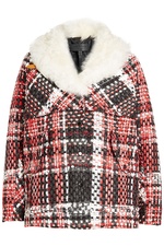 Jacket with Wool, Cotton and Shearling Collar by Rag & Bone