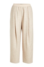 Wide-Leg Pants with Alpaca, Wool and Cashmere by Agnona