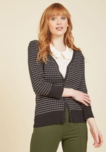 Morse Than You Bargained For Striped Cardigan by Mak