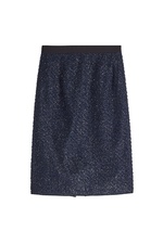 Pencil Skirt with Metallic Flecks by Steffen Schraut