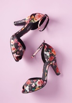 A fabulous meal is made even richer by these satiny black heels! This peep-toed pair by Chelsea Crew is lined by Lola