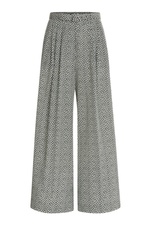 Wide-Leg Printed Silk Pants by Etro