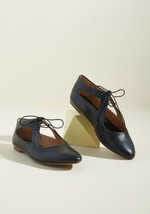 Taking Sides Leather Flat by Latigo