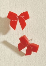 Vinca Little Bow Chic Earrings by Vinca