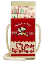 Hello Kitty Embroidered Milk Box Shoulder Bag by Olympia Le-Tan