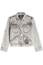 Embellished Denim Jacket by Marc Jacobs