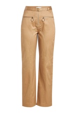 Straight-Leg Cotton Pants by Self-Portrait