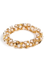 Stretch Bangle in Bone by R.J.Graziano