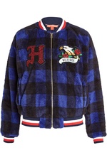 Bomber Jacket with Appliqués by Hilfiger Collection