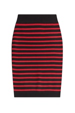 Striped Merino Wool Skirt by Marc by Marc Jacobs