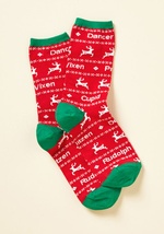 Sleigh Your Part Socks by SOCKSMITH