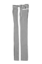 Printed Velvet Cady Flared Trousers by Victoria Victoria Beckham