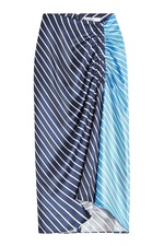 Delphina Printed Silk Skirt by Tibi