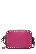 Rockstud Leather Camera Bag by Valentino