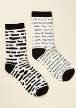 One for the Banned Books Socks by Out of Print