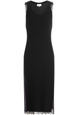 Ribbed Wool-Blend Dress with Lace by 3.1 Phillip Lim