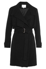 Gitton Suede Trench Coat by Iro