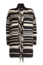 Fringed Cashmere Cardigan by Iris von Arnim