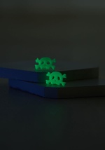 Vinca Crossbone Chic Glow-in-the-Dark Earrings by Vinca