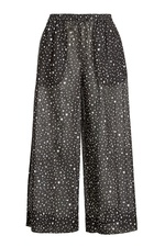 Printed Cotton Blend Pants by Diane von Furstenberg