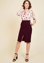 Matters of Moxie Pencil Skirt by JOA