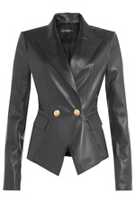 Leather Blazer by Jitrois