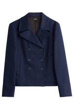 Ellen Cotton Jacket by Jil Sander Navy