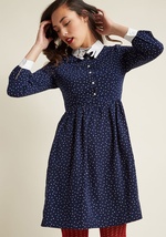 Miss Patina I'm Only Prancing Long Sleeve Dress by Miss Patina