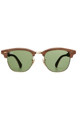 RB3016 Clubmaster Sunglasses by Ray-Ban