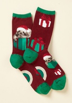 Fur-liz Navidad Socks by ModSock