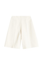 Tailored Cotton Bermuda Shorts by Delpozo