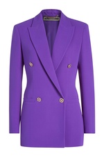 Tailored Silk Blazer by Versace