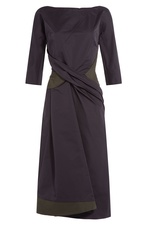 Draped Cocktail Dress by Jil Sander