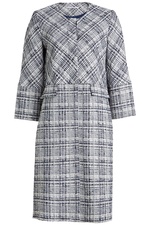 Cropped Sleeve Coat with Cotton and Virgin Wool by Rosetta Getty