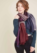 Of a Different Colorblock Scarf in Americana by Look by M