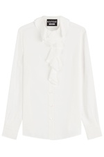 Ruffled Blouse with Silk by Boutique Moschino