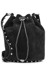 Suede Alpha Bucket Bag by Alexander Wang