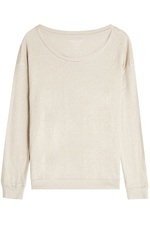 Linen Sweat Top by Majestic