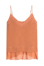 Cara Vest with Chiffon Hem by By Malene Birger