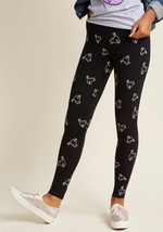 Banned Good Light and Good Luck Glow-in-the-Dark Leggings by Banned