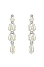 Pearl and Crystal-Embellished Earrings by Simone Rocha