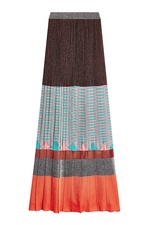 Maxi Skirt with Metallic Thread by Missoni