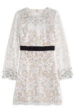 Embellished Lace Dress by Emilio Pucci