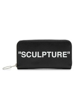 Sculpture Leather Wallet by Off-White