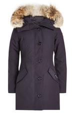 Rossclair Down Parka with Fur-Trimmed Hood by Canada Goose