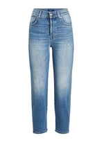 High-Waisted Josefina Cropped Jeans by 7 for All Mankind