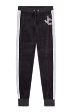 Juicy Gems Embellished Velour Pants by Juicy Couture