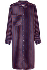 Abiola Striped Shirt Dress with Silk by Closed