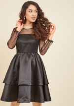 Statement Innovator A-Line Dress by English Factory