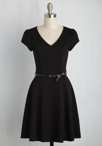 Cooking Classy A-Line Dress in Black by Celine/Sinjin Enterprises, Inc